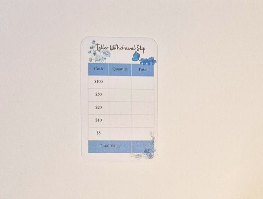 Teller slip